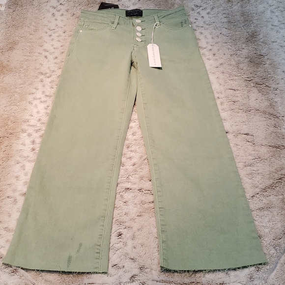 Sanctuary Non Conformist Wide Leg Crop Jeans - Picture 3 of 7